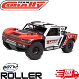 Team Corally Shiroi XP6 1/8 6S Short Course Truck Roller Red