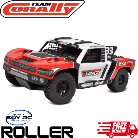 Team Corally Shiroi XP6 1/8 6S Short Course Truck Roller Red
