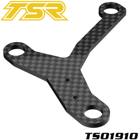 Team Saxo TS01910 Graphite Upper Suspension Arm 2.5mm (2)