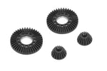 Louise LNBA322 Plastic 40T/17T Bevel Gear Solid Axle
