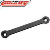 Team Corally C-00180-831 Aluminum 2mm Steering Rack Dual Stiffener designed for enhanced durability and performance in radio control parts for rc cars.