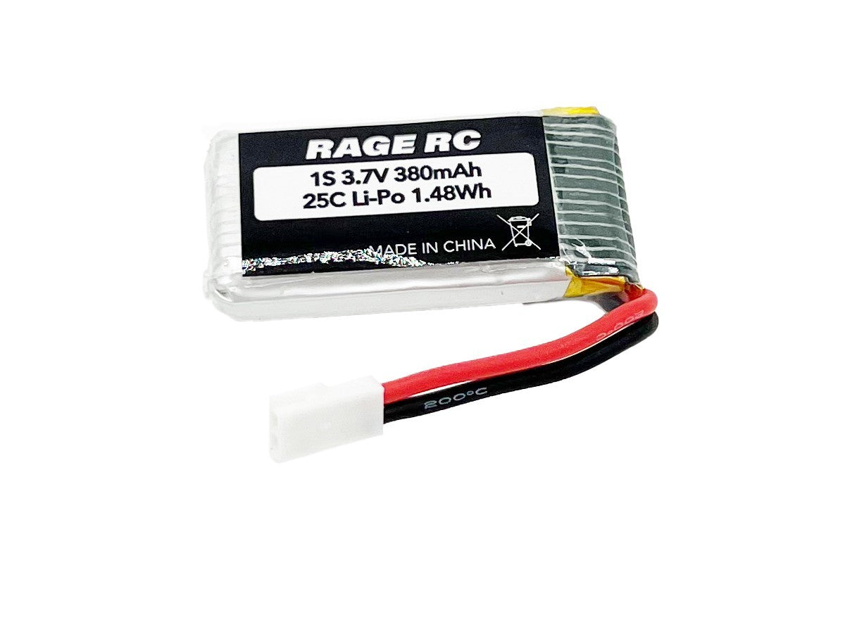 Rage RC RGR4533 3.7V 380mAh 1S LiPo Battery – Naughty Boy RC