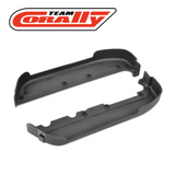 Team Corally C-00180-242 Black Composite Side Protectors Left-Right Set