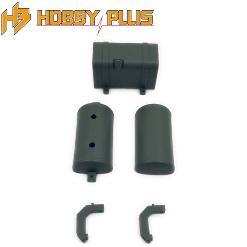 Hobby Plus HBP240561 Gas & Fuel Tank (Green) Terranaut 8x8