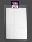 SpazStix 0.030" Clear Polycarbonate Sheet 8.5"x11" Plastic RC Body Part Tool