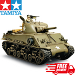 Tamiya RC Tank M4 Sherman 105mm Howitzer Full-Option Kit