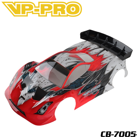 VP-PRO CB-7005 1/8 GT Clear Car Body Shell .8mm 1.0mm