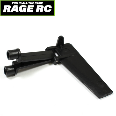 Rage RC RGRB1143 Rudder & Mount Lightwave SuperCat MX