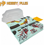 Hobby Plus HBP240534 Poly Body Rock Van V2 Clear 1/18