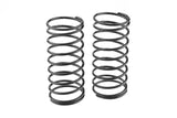 Pair of Team Corally C-00140-141 Hard Front Black Shock Spring (2) for radio control parts, designed for enhanced performance in rc cars and rtr rc cars.