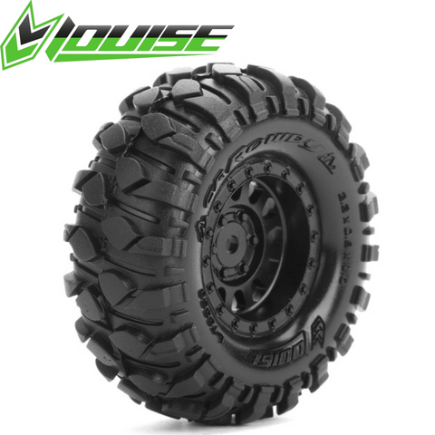 Louise CR-Rowdy 1.0" Crawler Tires 7mm Hex Super Soft Mounted (2)