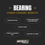 Bermco RC Parts Custom Works Rocket 5 Hybrid Ceramic Bearing Kit