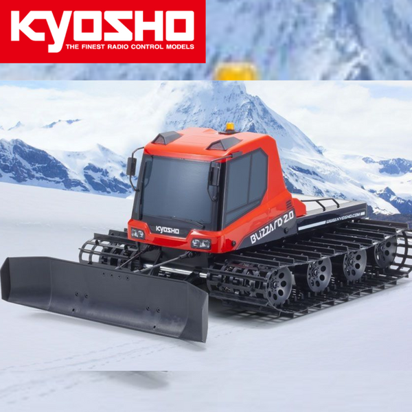 Kyosho Blizzard 2.0 RC Snowcat Groomer 1/12 Readyset – Naughty Boy RC