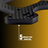 Bermco RC Parts Front Shock Tower 5mm Carbon Kyosho MP11