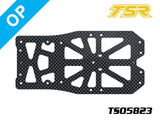 Team Saxo TS05823 Carbon Fiber Main Chassis 2.5mm GT-300W-V4