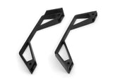 BlackZon BZN540424 Chassis Side Guards Vyper & Turbo in black plastic, designed as durable replacement parts for radio control car chassis protection and reinforcement.