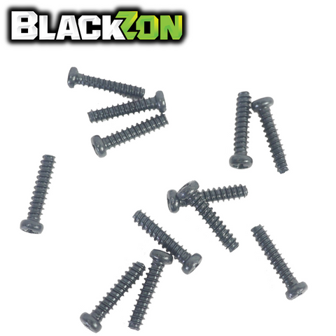 BlackZon BZN540053 Pan Head Self Tapping Screws PBHO2.6x12mm