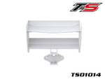 Team Saxo TS01014 1/10 F1 Rear Wing White