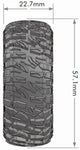 Louise CR-Mallet 1.0" Crawler Tires 7mm Hex Super Soft Mounted (2)