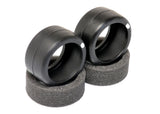 Exotek RC F1 Front Soft Rubber Tires 33X Carpet (2) w/Foams