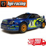 HPI WR8 3.0 Nitro Rally Car 2001 WRC Subaru Impreza 1/8 4WD RTR