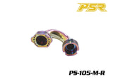 POWERSTAR PS-105M-R 1/8 GT On-Road Exhaust Manifold Rainbow