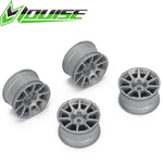 Louise LNBA269 10 Spoke Wheel +4mm Gray LMX