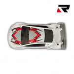 Revenge RC EQUALIZER Light Clear Body 1/10 Touring 190mm