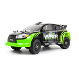 BlackZon Vyper RX RC Rally Car RTR 1/14 4WD Green