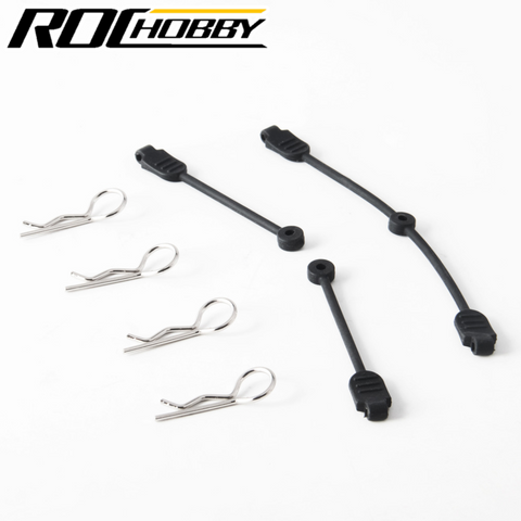 ROCHOBBY APSC71177 Body Clip and Rubber Leash Ridge Racer