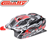 Team Corally C-00180-1168-R Spark XB6 Red Pre-Cut Body