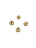 Hobby Plus HBP240511 Brass Wheel Hexes for HBP240510 Stub Axles (4)