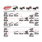 Team Corally C-00180-811 Spark XB-6 Aluminum Front Shock Tower 5mm
