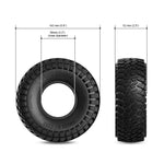 Gmade GMA70524 2.2" MT2202 1/10 Rock Crawler Off-Road Tires