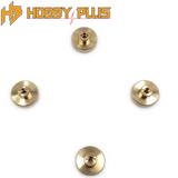 Hobby Plus HBP240498 Brass +10mm Hexes + 1.5mm Pins (4)