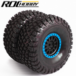 ROCHOBBY APSC71204 Mounted Tire & Wheel (2) Blue