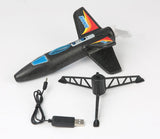 RAGE RC Spinner Missile Black Electric Free Flight Rocket