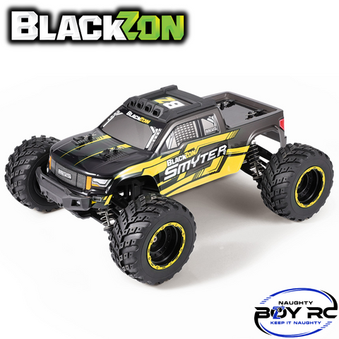 Blackzon Smyter MT 1/12 4WD Monster Truck Brushed RTR Yellow