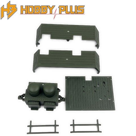 Hobby Plus HBP240558 Body Parts & Mud Guard (Green) Terranaut 8x8