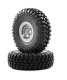 Hobby Plus HBP240057 1.0 T-FINDER A/T Tire With Wheels Pair