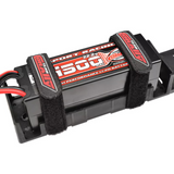 Team Corally C-50535 Pro Battery Straps 300x20mm Silicone Anti-Slip Black (2)