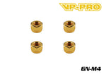 VP-PRO GN-M4 Gold M4 Locknuts (20)