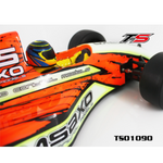 Team Saxo TS01090 LEGEND F1 Car Body Clear