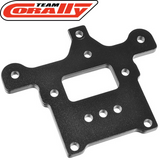 Team Corally COR00180-868 Aluminum Steering Deck for radio control car parts, designed for durability and precision in rc cars and rtr rc cars by Naughty Boy RC.