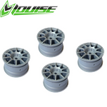 Louise LNBA267 10 Spoke Wheel +1mm Gray LMX