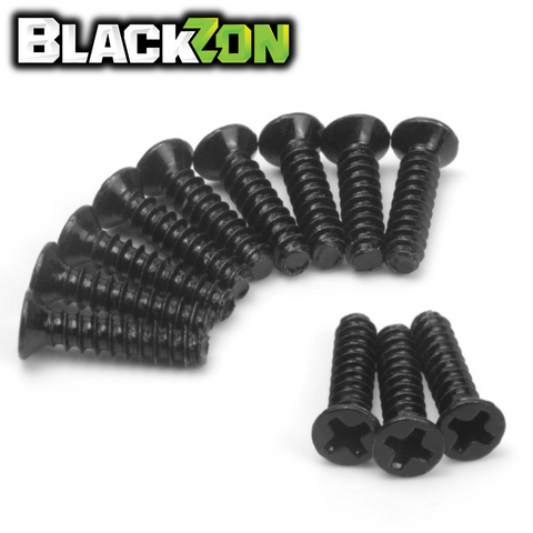 BlackZon BZN540350 Countersunk Self-Tapping Screws KBHO2.3x10mm