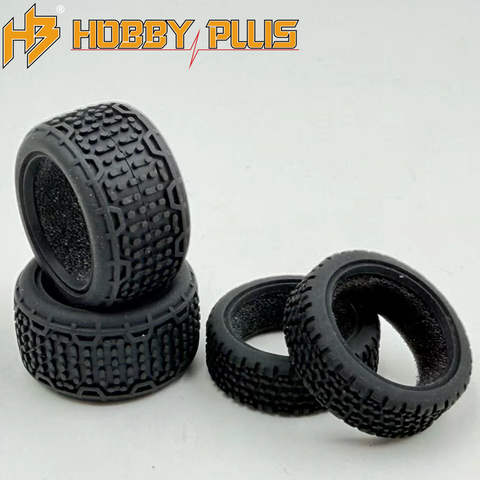 Hobby Plus HBP240123 Front & Rear Tires (4) Speck B