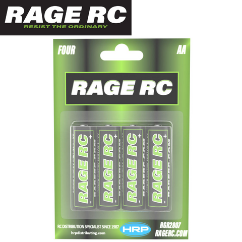 Rage RC AA Alkaline Batteries (4)