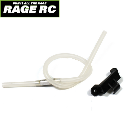 Rage RC RGRB1140 Water Cooling Tube & Adapter Black Marlin MX Lightwave SuperCat MX