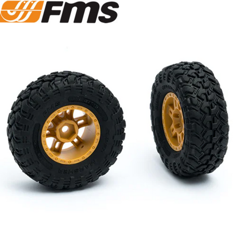 FMS C3482 FCX24M Wheel Assembly Set